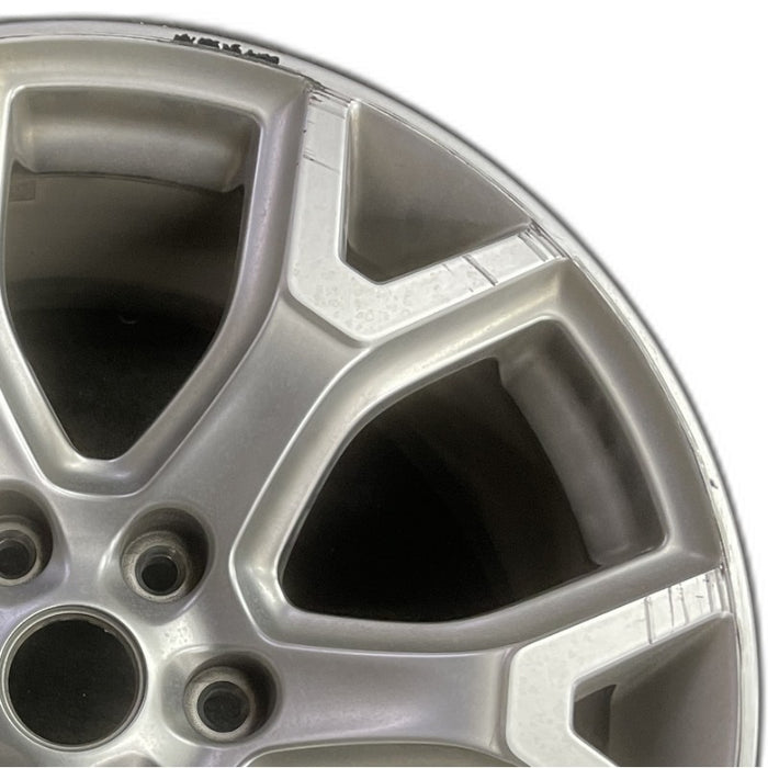 20" WAGONEER 22 20x9 6 spoke Y spoke silver Original OEM Wheel Rim - Side Profile