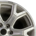20" WAGONEER 22 20x9 6 spoke Y spoke silver Original OEM Wheel Rim - Side Profile