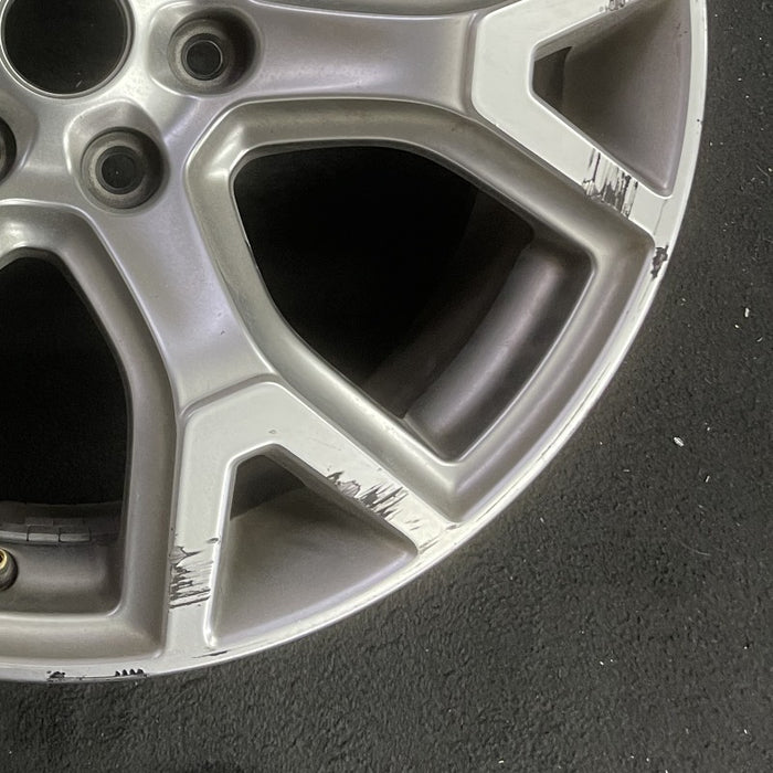 20" WAGONEER 22 20x9 6 spoke Y spoke silver Original OEM Wheel Rim - Back View