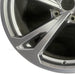 20" E-TRON GT 22-24 20x11 silver Original OEM Wheel Rim - Back View