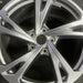 20" E-TRON GT 22-24 20x11 silver Original OEM Wheel Rim - Angle View