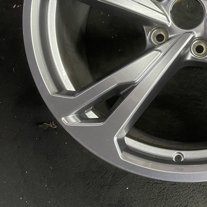 20" E-TRON GT 22-24 20x11 silver Original OEM Wheel Rim - Additional View