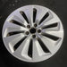 19" AUDI Q5 13-16 19x8, 10 spoke, turbine design Original OEM Wheel Rim - Side Profile