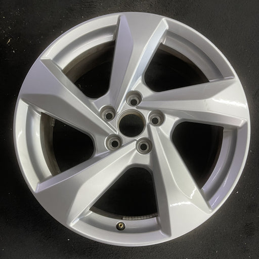 18" AUDI Q3 19-20 18x7 , Original OEM Wheel Rim - Angle View