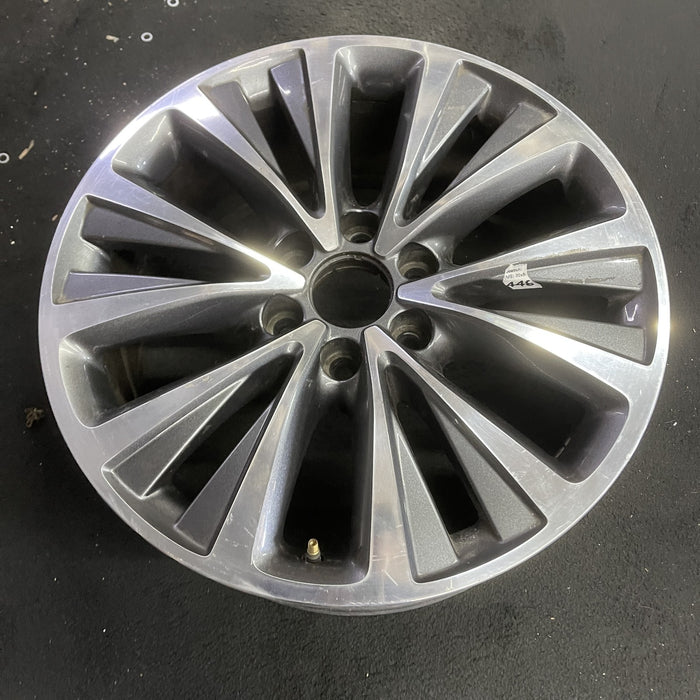 20" NAVIGATOR 15-17 20x8.5 , , machined face Original OEM Wheel Rim - Side Profile