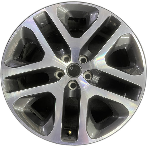 20" DEFENDER 20-24 20x8.5, 5 spoke, double spoke Original OEM Wheel Rim - Front View