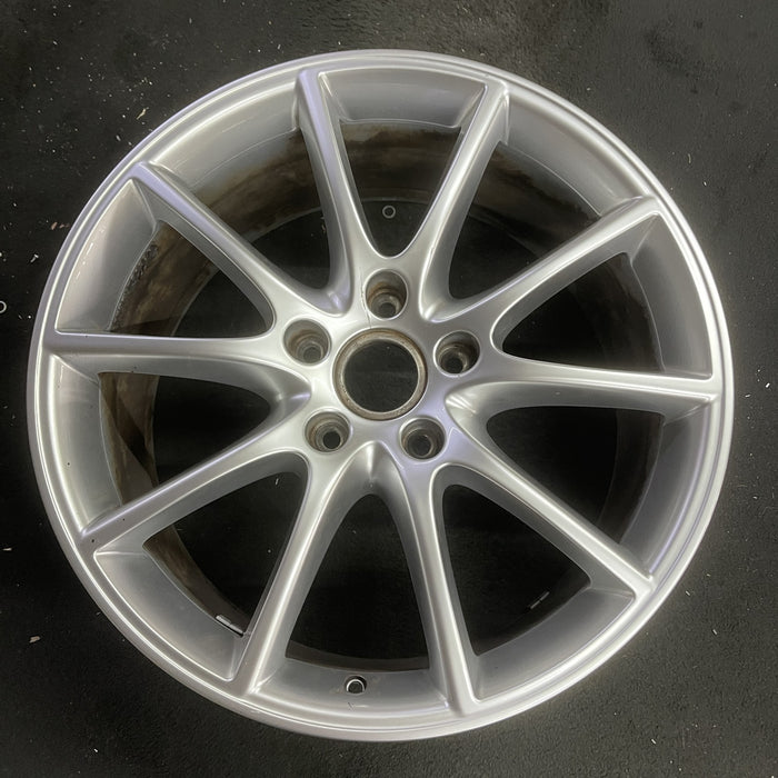 20" PORSCHE CAYENNE 19-24 20x9, 10 spoke Original OEM Wheel Rim - Angle View