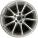 20" PORSCHE CAYENNE 19-24 20x10.5, 10 spoke, 64mm offset Original OEM Wheel Rim - Front View