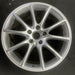 20" PORSCHE CAYENNE 19-24 20x10.5, 10 spoke, 64mm offset Original OEM Wheel Rim - Angle View