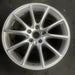 20" PORSCHE CAYENNE 19-24 20x10.5, 10 spoke, 64mm offset Original OEM Wheel Rim - Angle View