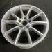 20" PORSCHE CAYENNE 19-24 20x10.5, 10 spoke, 64mm offset Original OEM Wheel Rim - Side Profile