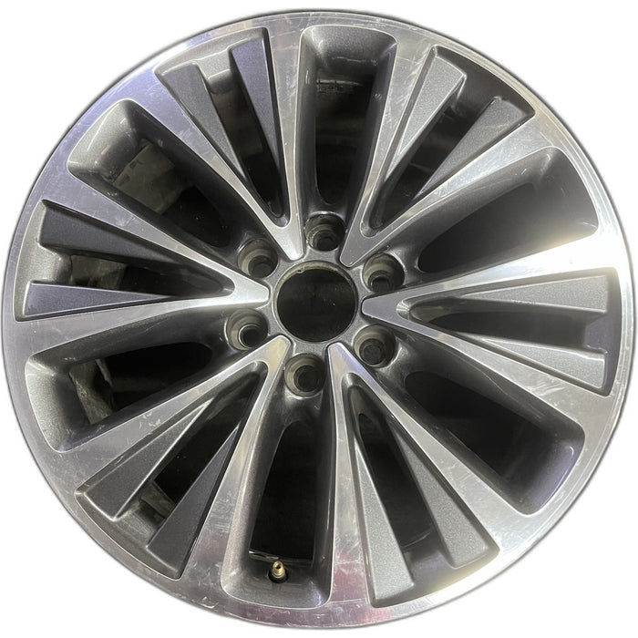 20" NAVIGATOR 15-17 20x8.5 , , machined face Original OEM Wheel Rim - Front View