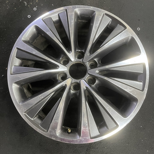 20" NAVIGATOR 15-17 20x8.5 , , machined face Original OEM Wheel Rim - Angle View