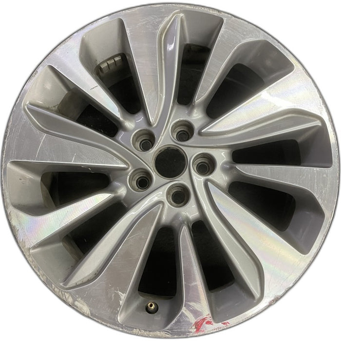 18" ENCORE 17-18 18x7 aluminum 10 spoke gray inlay Original OEM Wheel Rim