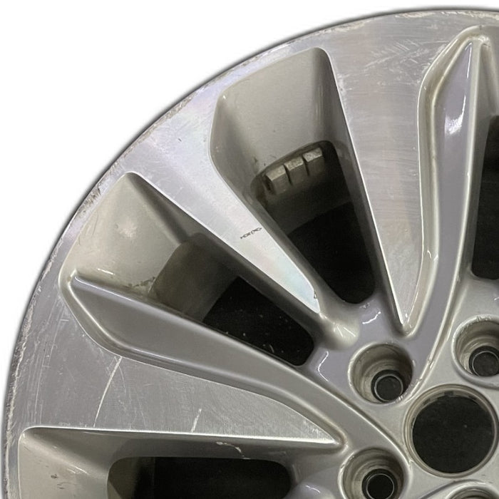 18" ENCORE 17-18 18x7 aluminum 10 spoke gray inlay Original OEM Wheel Rim