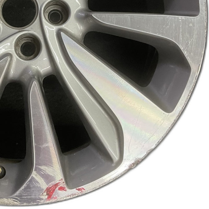 18" ENCORE 17-18 18x7 aluminum 10 spoke gray inlay Original OEM Wheel Rim