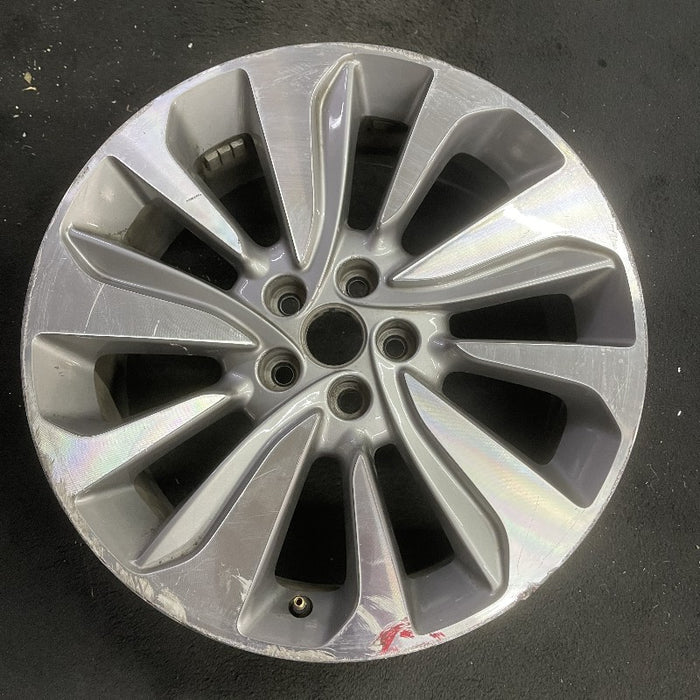 18" ENCORE 17-18 18x7 aluminum 10 spoke gray inlay Original OEM Wheel Rim