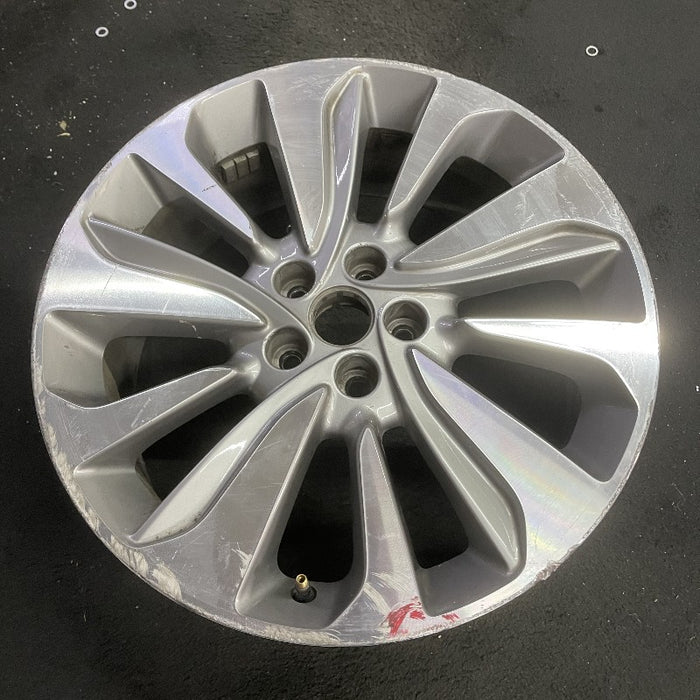 18" ENCORE 17-18 18x7 aluminum 10 spoke gray inlay Original OEM Wheel Rim