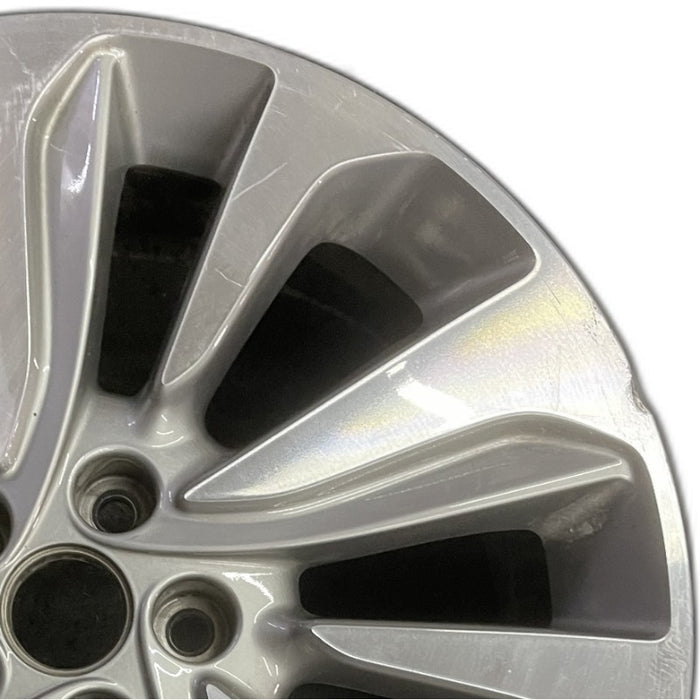 18" ENCORE 17-18 18x7 aluminum 10 spoke gray inlay Original OEM Wheel Rim