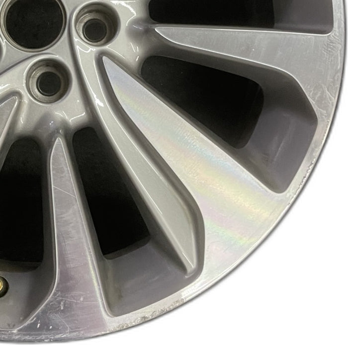 18" ENCORE 17-18 18x7 aluminum 10 spoke gray inlay Original OEM Wheel Rim