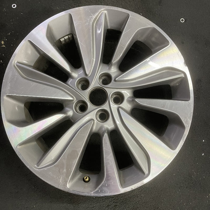 18" ENCORE 17-18 18x7 aluminum 10 spoke gray inlay Original OEM Wheel Rim