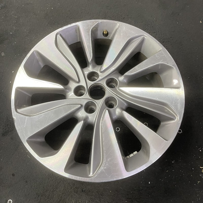 18" ENCORE 17-18 18x7 aluminum 10 spoke gray inlay Original OEM Wheel Rim