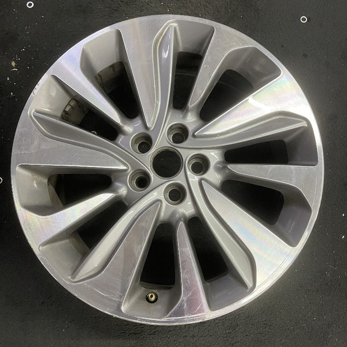 18" ENCORE 17-18 18x7 aluminum 10 spoke gray inlay Original OEM Wheel Rim