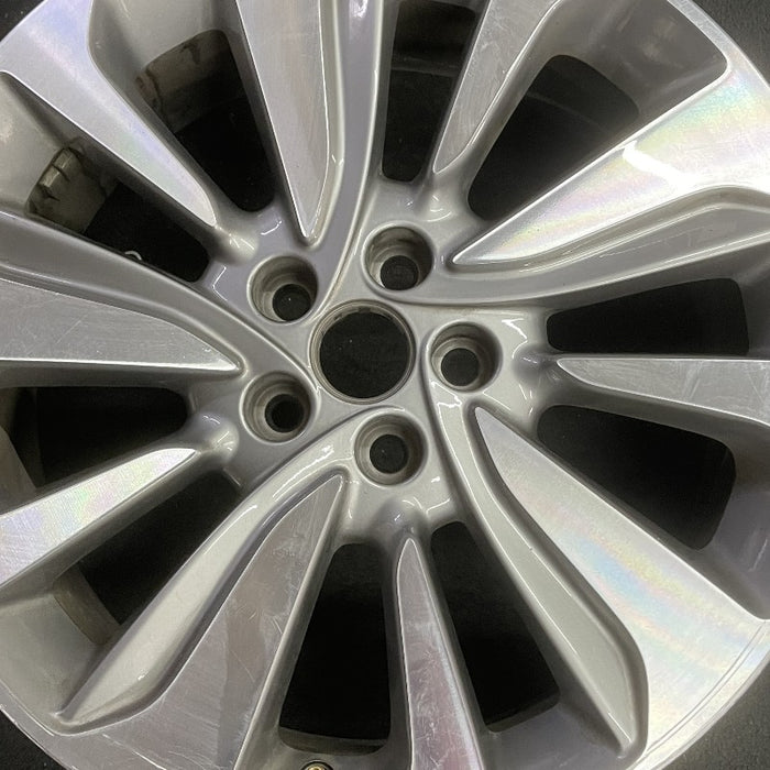 18" ENCORE 17-18 18x7 aluminum 10 spoke gray inlay Original OEM Wheel Rim