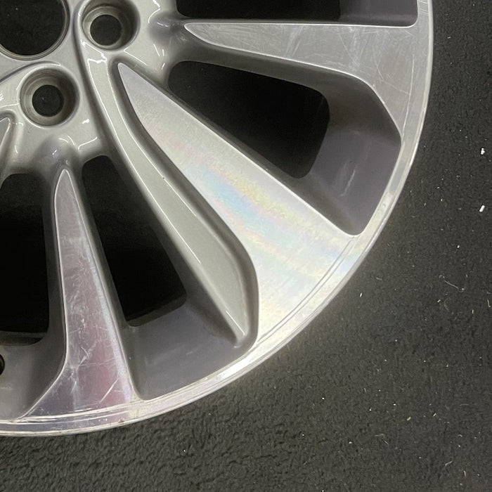 18" ENCORE 17-18 18x7 aluminum 10 spoke gray inlay Original OEM Wheel Rim