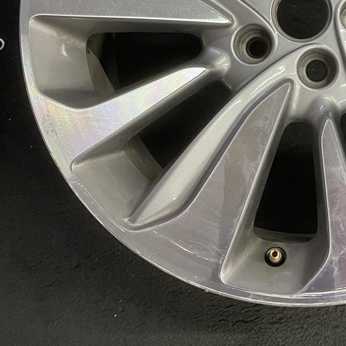 18" ENCORE 17-18 18x7 aluminum 10 spoke gray inlay Original OEM Wheel Rim