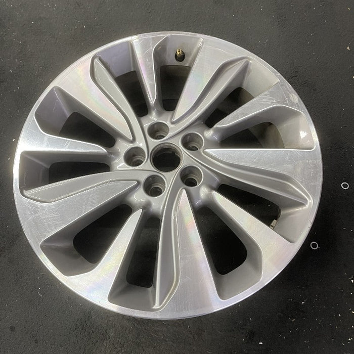 18" ENCORE 17-18 18x7 aluminum 10 spoke gray inlay Original OEM Wheel Rim