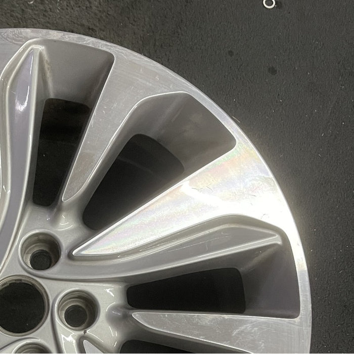 18" ENCORE 17-18 18x7 aluminum 10 spoke gray inlay Original OEM Wheel Rim