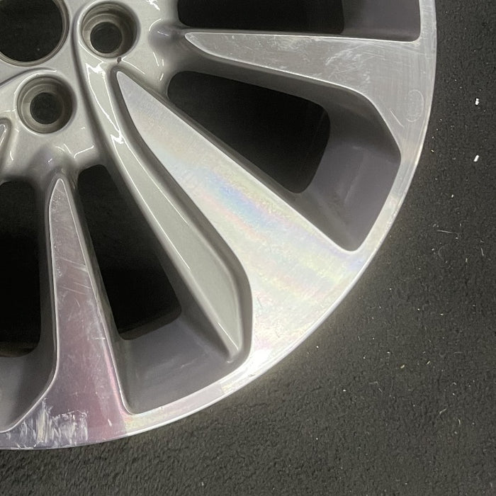 18" ENCORE 17-18 18x7 aluminum 10 spoke gray inlay Original OEM Wheel Rim