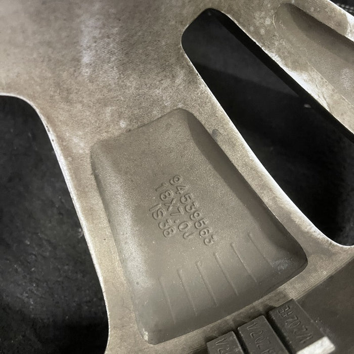 18" ENCORE 17-18 18x7 aluminum 10 spoke gray inlay Original OEM Wheel Rim