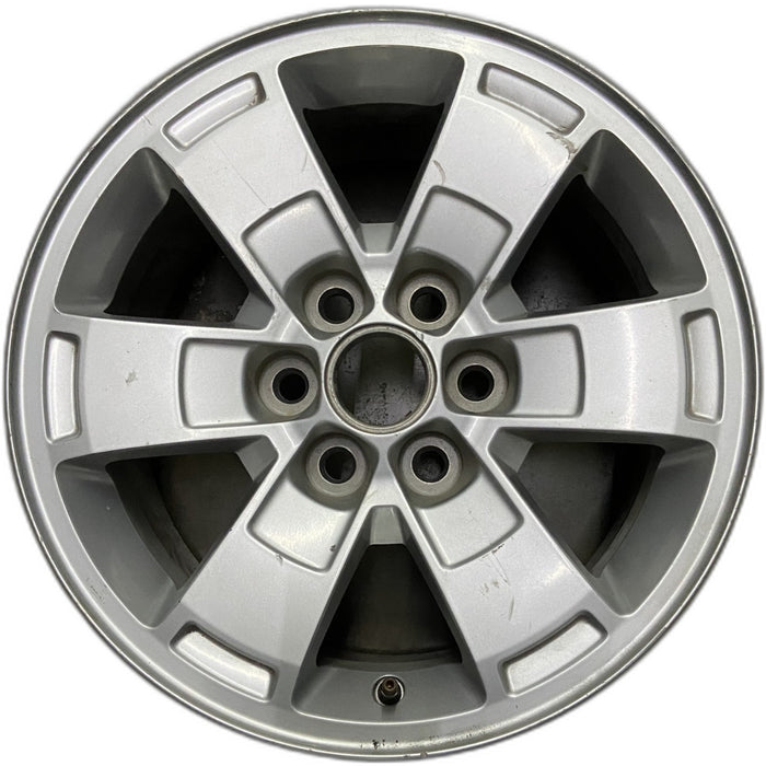 16" CANYON 15-17 16x7, aluminum Original OEM Wheel Rim - Front View