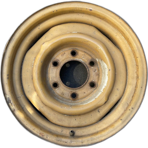 15" BLAZER/JIMMY full size 71-72 4x4 15x6 Original OEM Wheel Rim - Front View