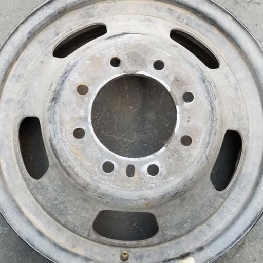 17" DODGE 3500 PICKUP 03-04 DRW Original OEM Wheel Rim - Angle View