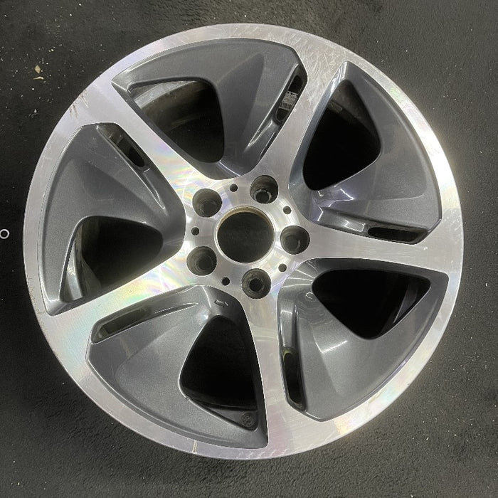 18" BMW 528i 11-13 18x8 alloy 5 spoke directial L. Original OEM Wheel Rim