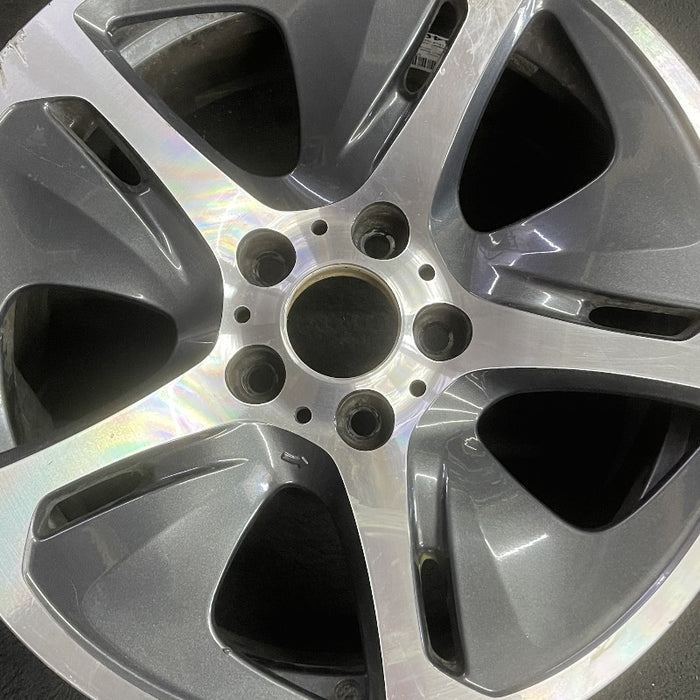 18" BMW 528i 11-13 18x8 alloy 5 spoke directial L. Original OEM Wheel Rim