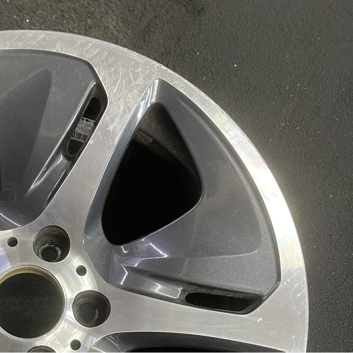 18" BMW 528i 11-13 18x8 alloy 5 spoke directial L. Original OEM Wheel Rim