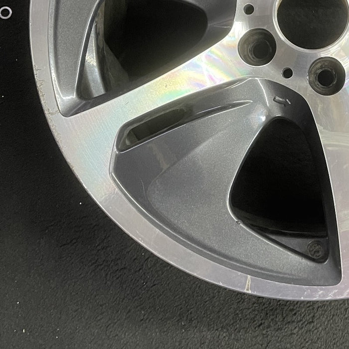 18" BMW 528i 11-13 18x8 alloy 5 spoke directial L. Original OEM Wheel Rim