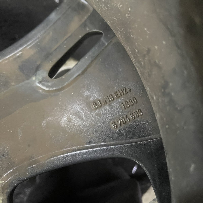 18" BMW 528i 11-13 18x8 alloy 5 spoke directial L. Original OEM Wheel Rim