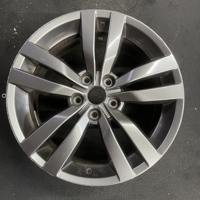 18" IMPREZA 12-14 18x8.5 , 5 spoke, double spoke Original OEM Wheel Rim - Angle View