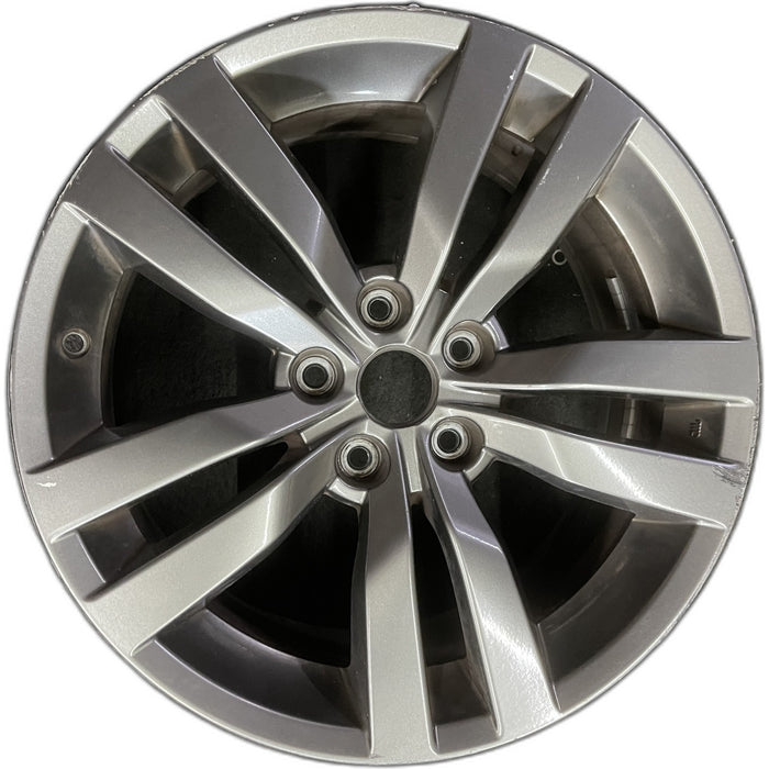 18" IMPREZA 12-14 18x8.5 , 5 spoke, double spoke Original OEM Wheel Rim - Front View