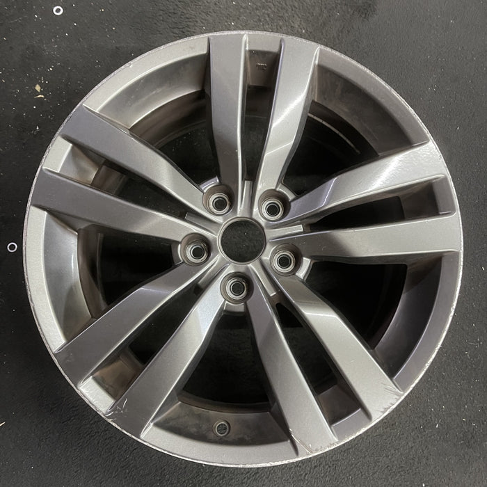 18" IMPREZA 12-14 18x8.5 , 5 spoke, double spoke Original OEM Wheel Rim - Angle View