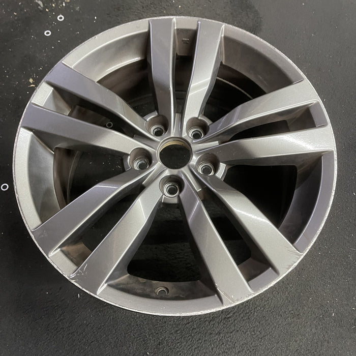 18" IMPREZA 12-14 18x8.5 , 5 spoke, double spoke Original OEM Wheel Rim - Side Profile