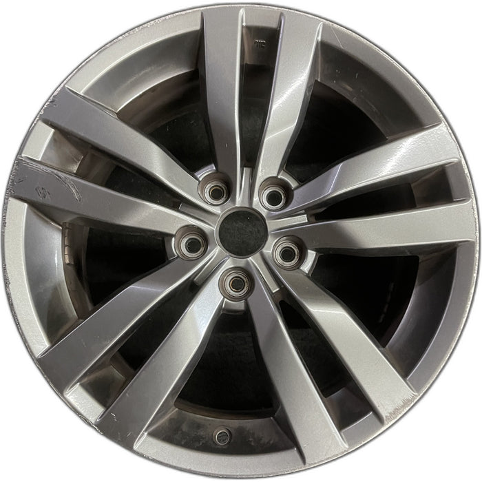 18" IMPREZA 12-14 18x8.5 , 5 spoke, double spoke Original OEM Wheel Rim - Front View