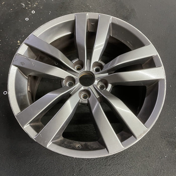 18" IMPREZA 12-14 18x8.5 , 5 spoke, double spoke Original OEM Wheel Rim - Side Profile
