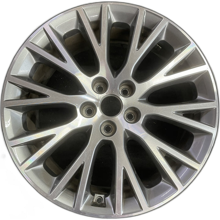 19" GV80 21-24 19x8.5 Original OEM Wheel Rim - Front View