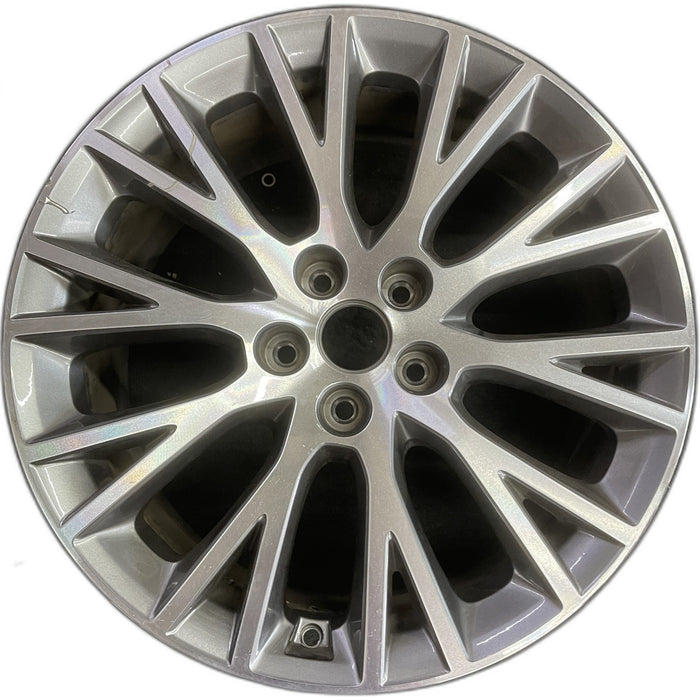19" GV80 21-24 19x8.5 Original OEM Wheel Rim - Front View